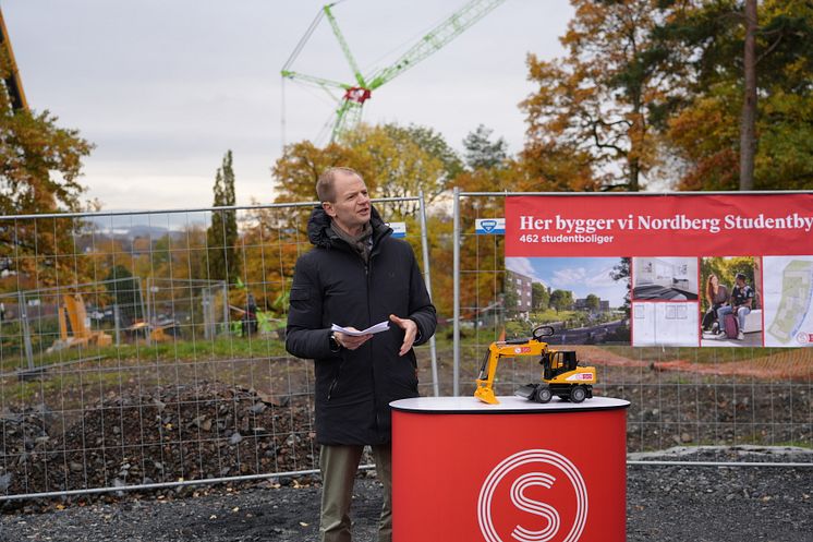 Byggemarkering Nordberg studentby