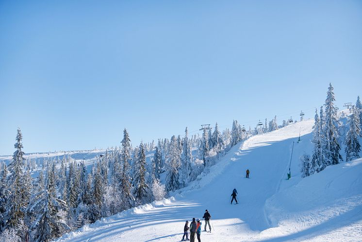 Stöten i Sälen - vackra vyer över fjället 2425