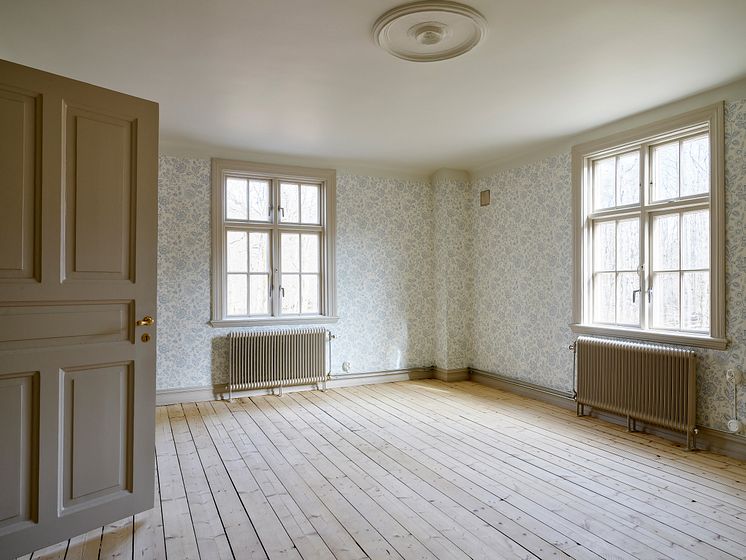 Lärjeholms Gård - tidstypiska tapeter