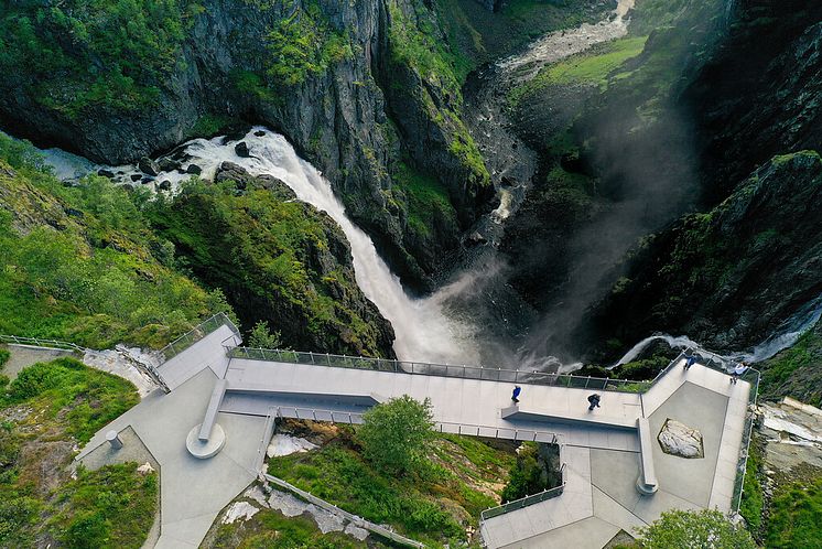 Vøringsfossen waterfall - Norwegian Scenic Route Hardanger