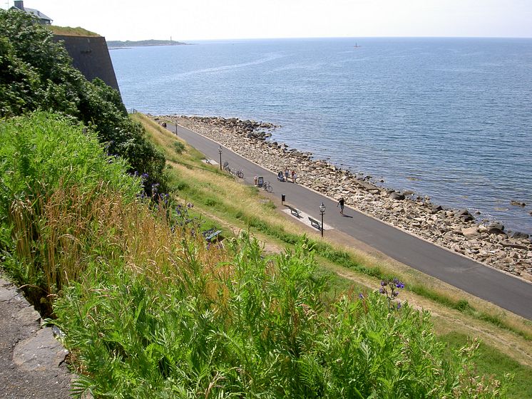 Halland - Strandpromenaden i Varberg