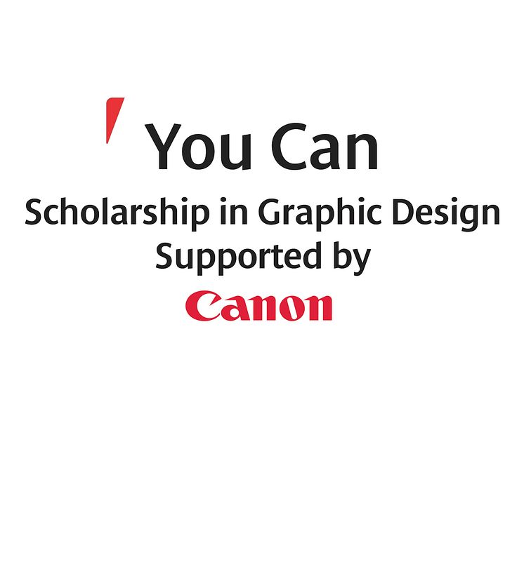 You Can Scholarship supported by Canon-logo