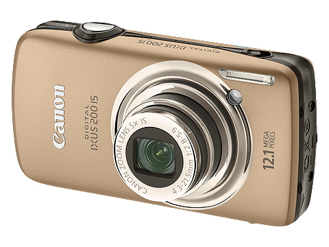 Canon IXUS 200IS guld