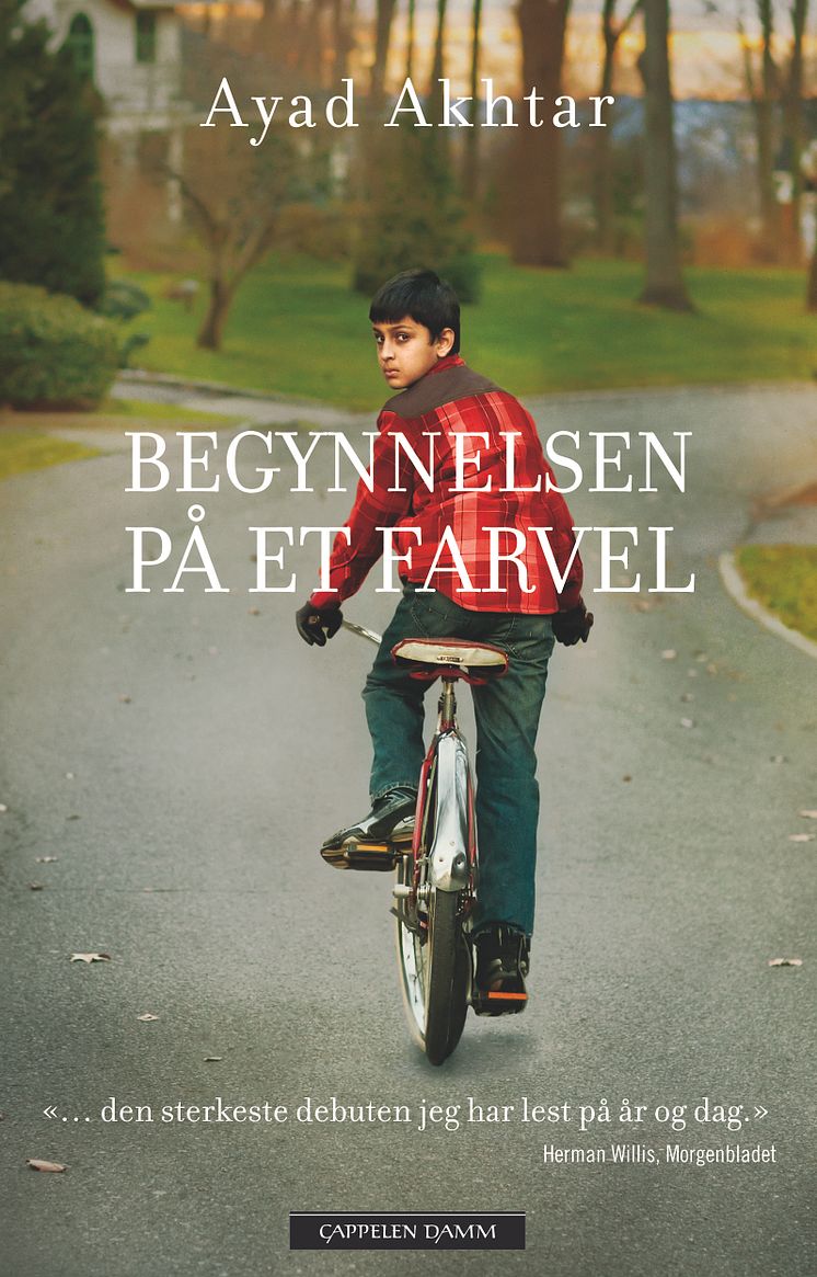 Omslag Begynnelsen på et farvel