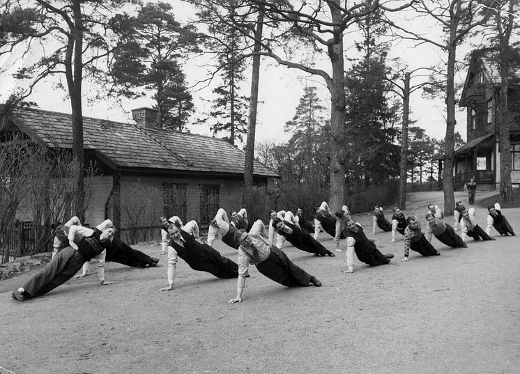 Arkivbild kursverksamhet Kooperativa förbundet