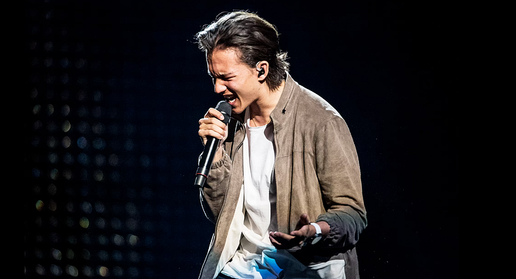 Frans Jeppsson Wall i Eurovision 2016 Foto Robin Lorentz Allard.png
