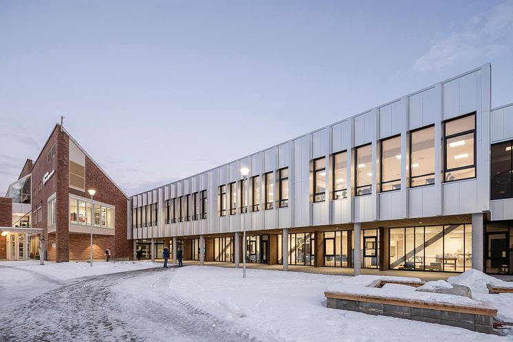 Førde vgs inngangsparti