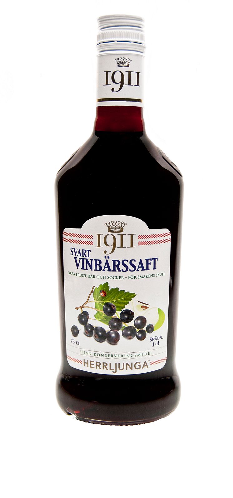 Herrljunga 1911 Svart Vinbärssaft 75 cl