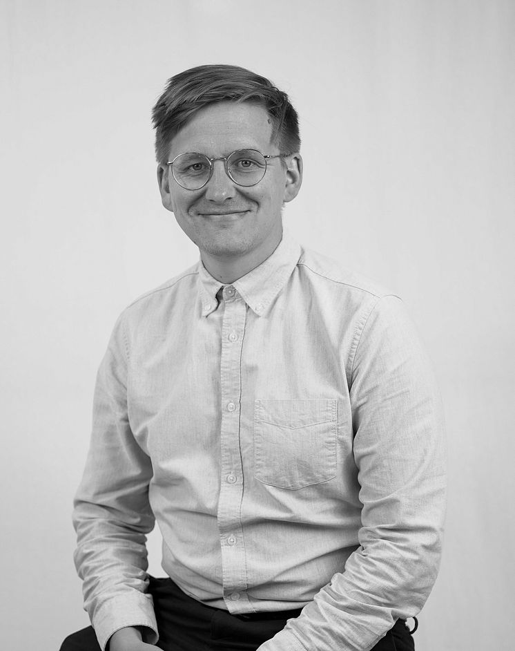 Joel Arnoldsson, innovationsledare Wargön Innovation_fotograf Lisa Dohlner Lundwall.jpg