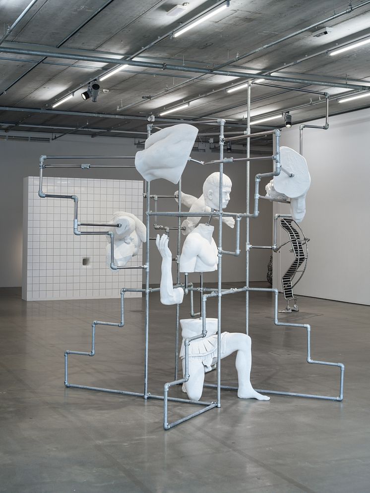 Installationsvy, Maria Bonnier Dahlins Stiftelses stipendiater Anastasia Savinova & Erik Thörnqvist