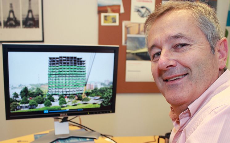 Forskning om snabbyggt hus i moduler