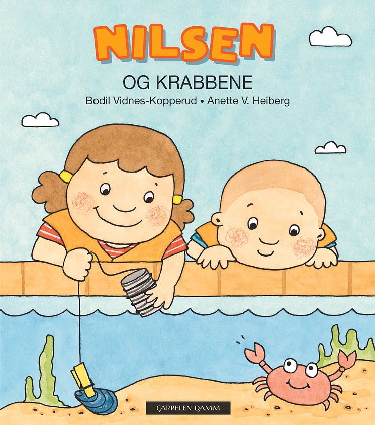 Omslag Nilsen og krabbene