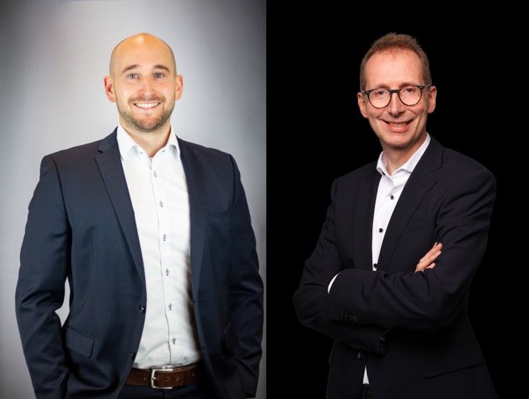 Volker Goldbeck (li.) und Martin Englert