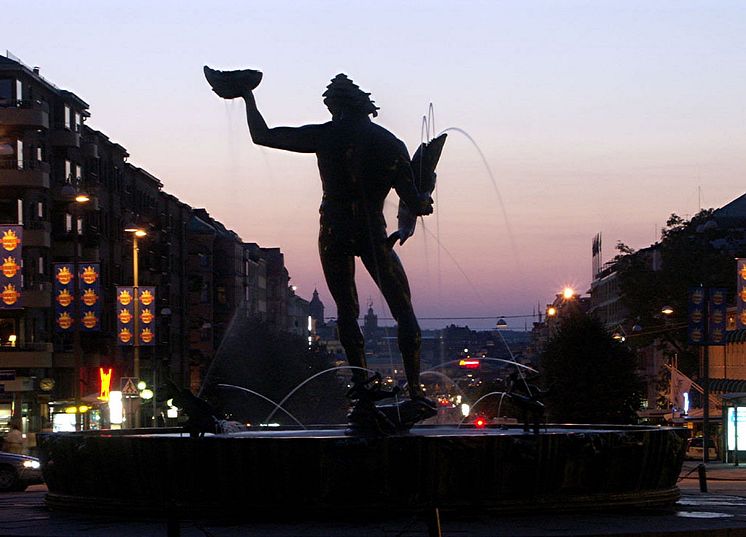 Poseidon, Göteborg. Foto: Tomas Eriksson, Reseguiden.se
