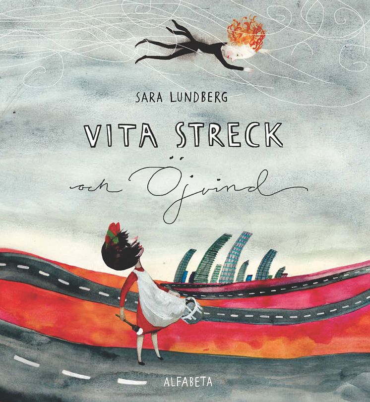 Vita streck och Öjvind av Sara Lundberg