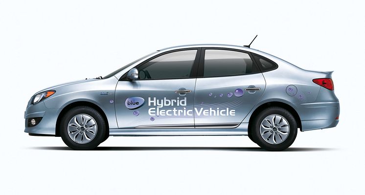 säljstart gas-och elhybrid från Hyundai