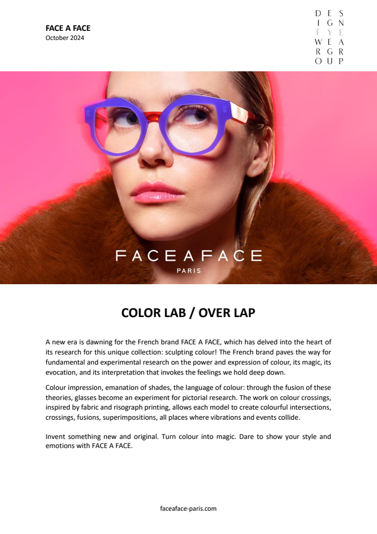 FACE A FACE - COLOR LAB / OVER LAP