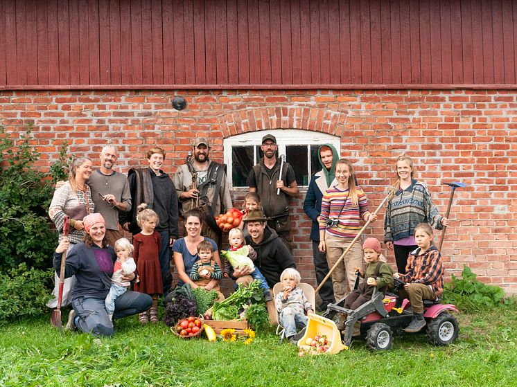 Fire biodynamiske gårder (Alm Østre, Bergsmyrene, Fokhol, Ommang Søndre)