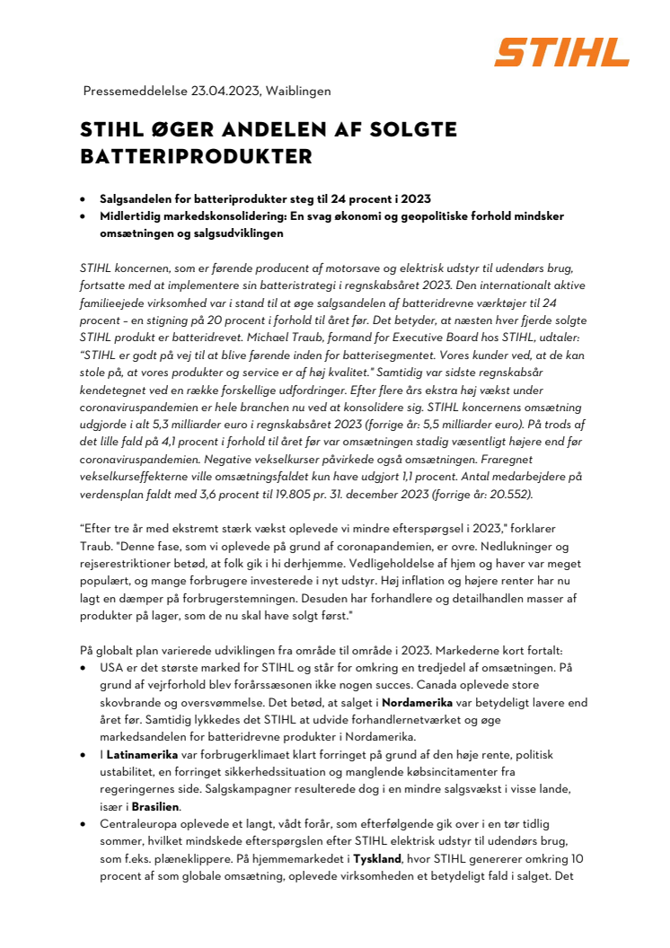 STIHL_Regnskabsåret 2023_STIHL øger andelen af solgte batteriprodukter.pdf