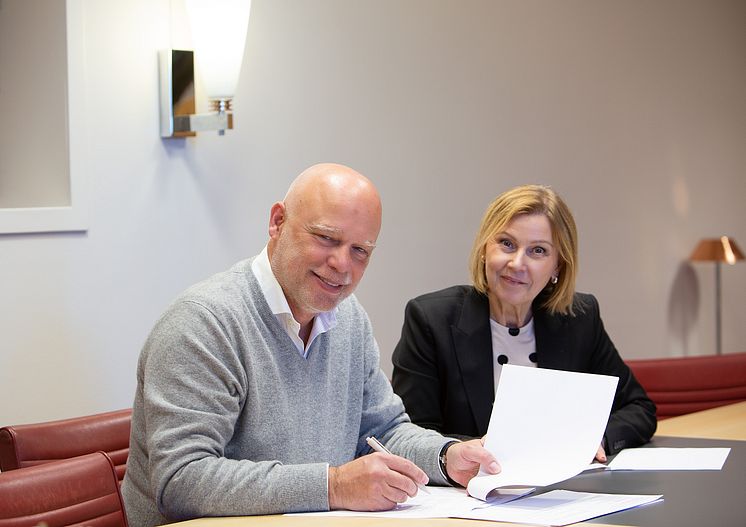 Roelof Bakker och Christina Björklund