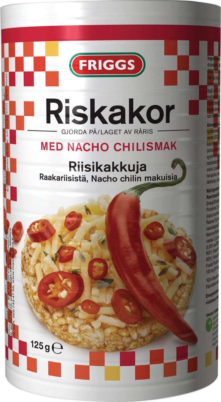 Friggs Riskakor Nacho Chili