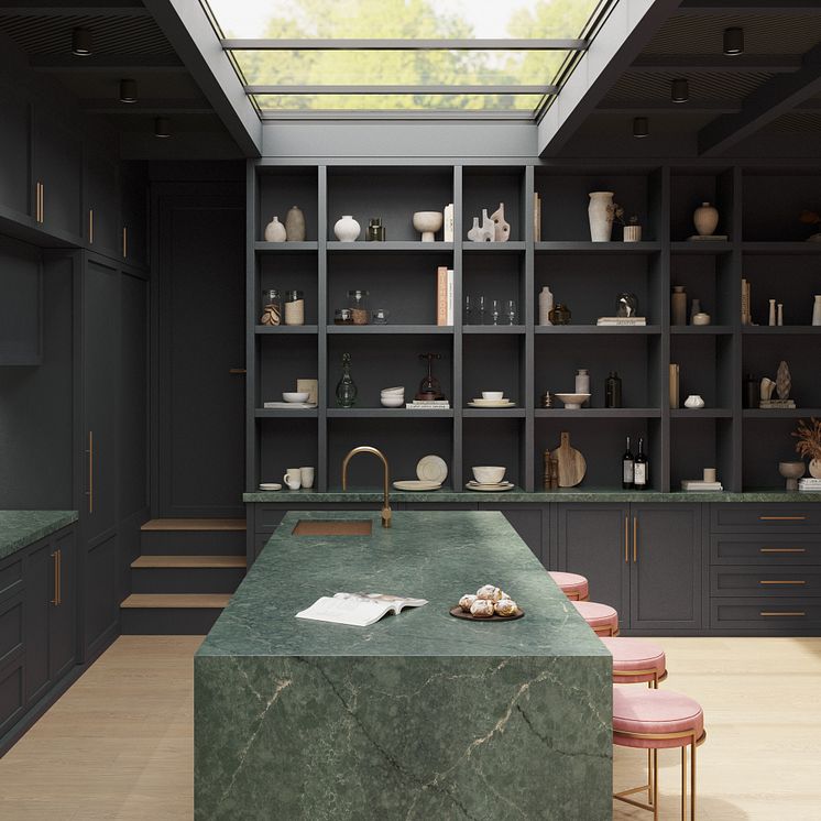 Silestone XM European Kitchen - Le Chic Boheme - Jardin Emerald - Camara 2.jpg
