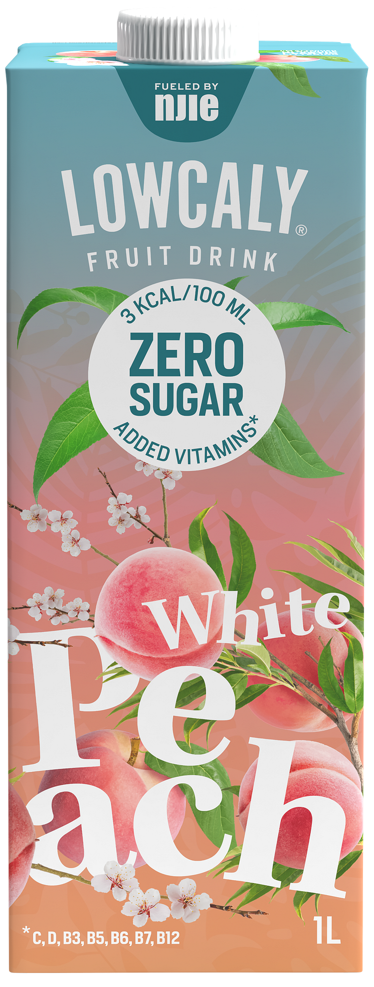 Lowcaly White Peach packshot