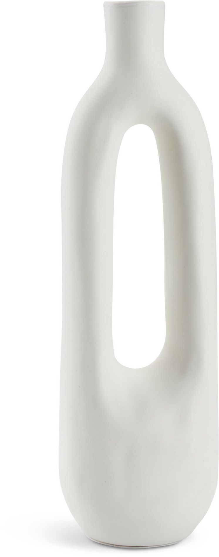 Vase INGEMAR B10xL8xH34cm hvid (100 DKK).jpg
