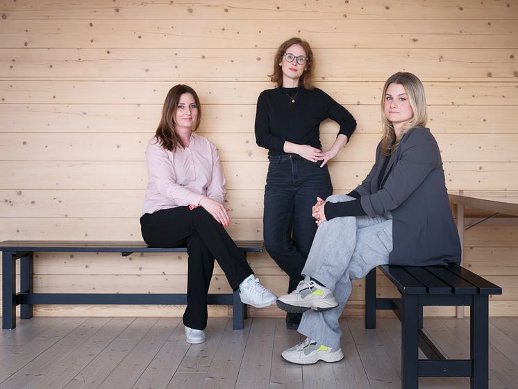 Carola Fallgren, Anna-Karin Larsson, Emmy Gustafsson Wass
