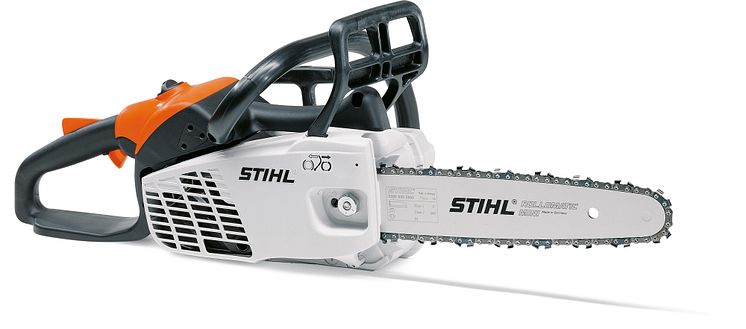 Nå lanserer STIHL en ny motorsag, som er lett på flere måter