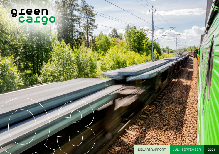 Green Cargo delårsrapport Q3 2024