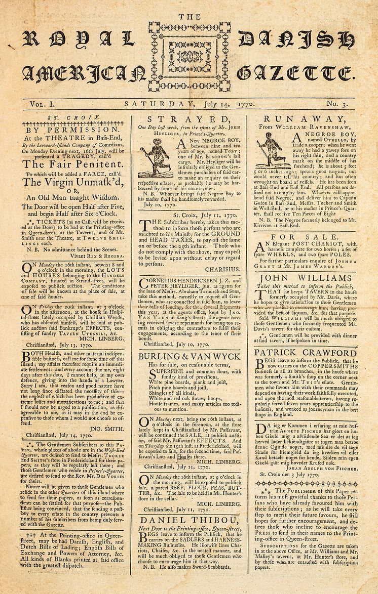 Efterlysning af bortløbne slavegjorte. Annonce fra 1770_1.JPG