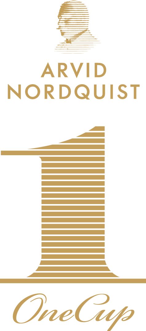 Arvid Nordquist OneCup - Logo Negativ