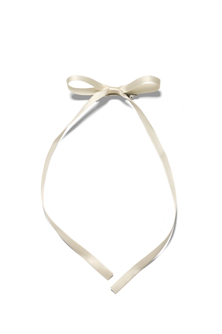 Kicks_Mini Hair Clip with Bow White_2.jpg