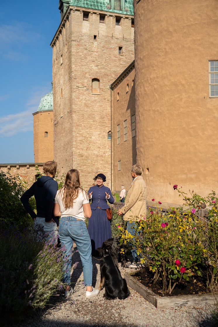 Kalmar Slott_utomhusguidning_köksträdgården