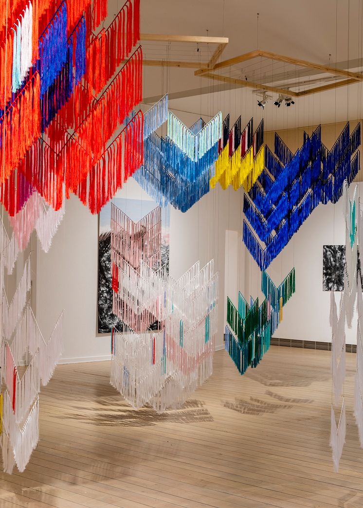 Installationsvy Eatnamasit-Love Letter with Land, 2025