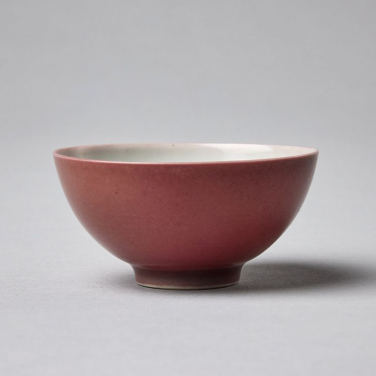 COPPER-RED GLAZED BOWL