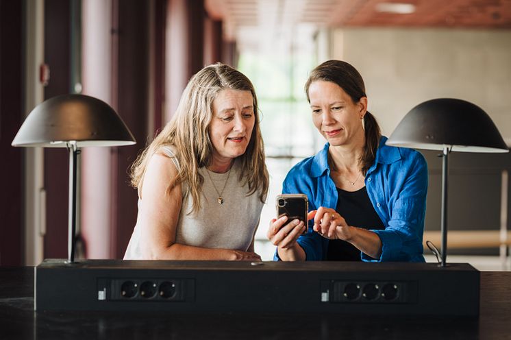 Anette Wickstrom och Judith Lind