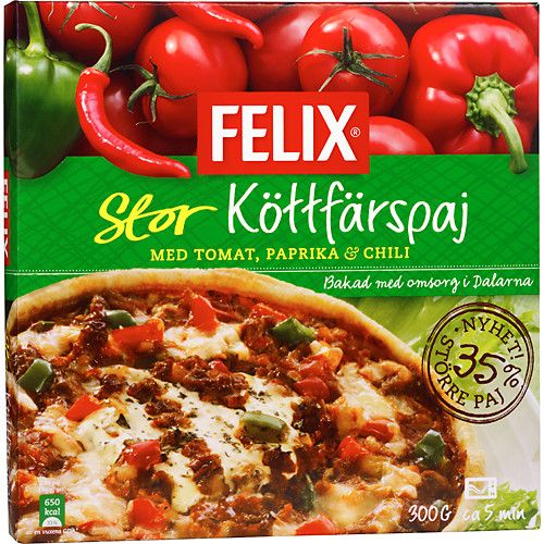 Felix Stor köttfärspaj