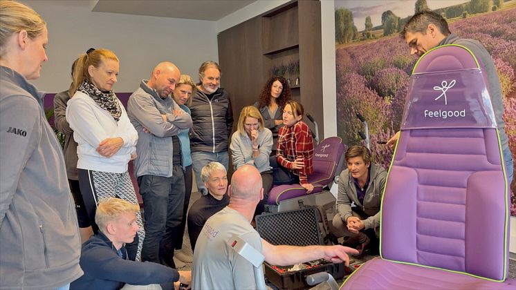Serviceopplæring på gang på Feelgood Kitzbuhel.jpg