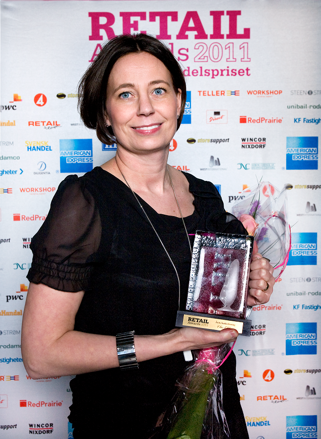 Vinnare Årets butikslösning Retail Awards 2011