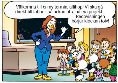 Serieruta Kalle Anka & C:o nr 32-33 