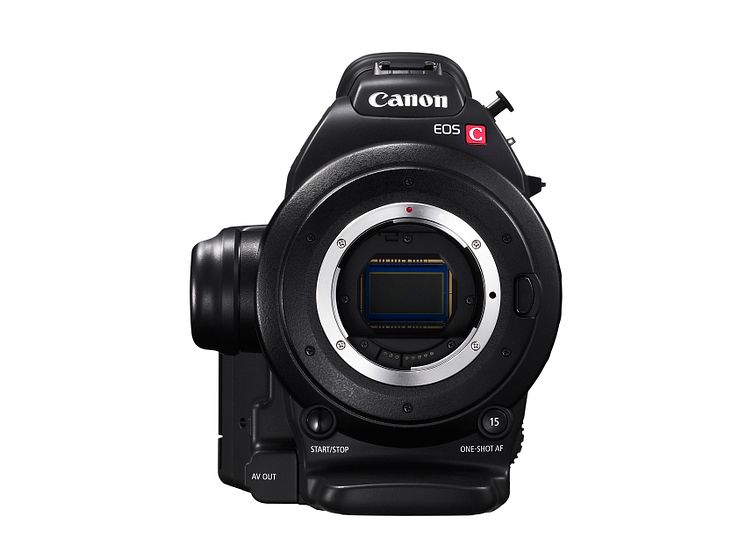 Canon Cinema EOS C100 framifrån