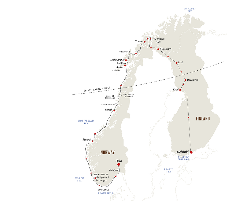 Hurtigruten's new Savor the Northern Lights itinerary.png