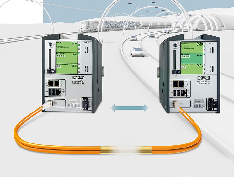 Redundant Profinet kontroller for maksimal oppetid