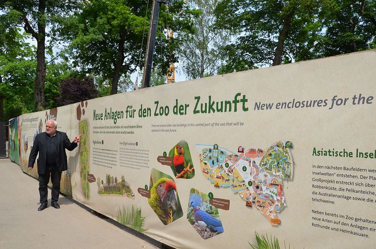 Zoo der Zukunft - Prof. Jörg Junhold erläutert die nächsten Projekte