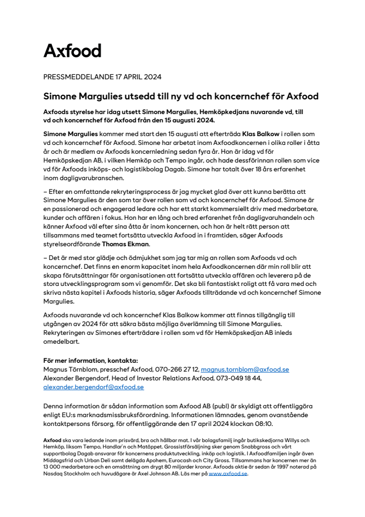 PM_240417_Simone Margulies utsedd till ny vd och koncernchef för Axfood.pdf