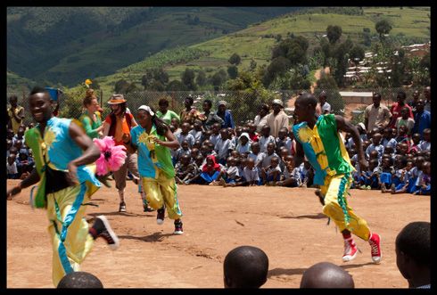 Gisenyi Acrobats från Rwanda
