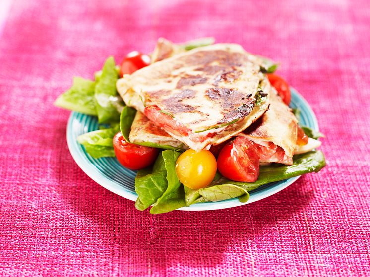 Quesadilla med Gratäng Crème 