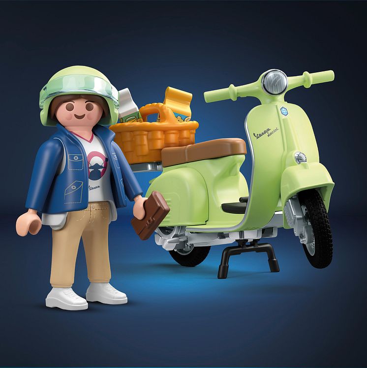 1969 Vespa 150 Sprint Veloce, Hellgrün (71621) von PLAYMOBIL